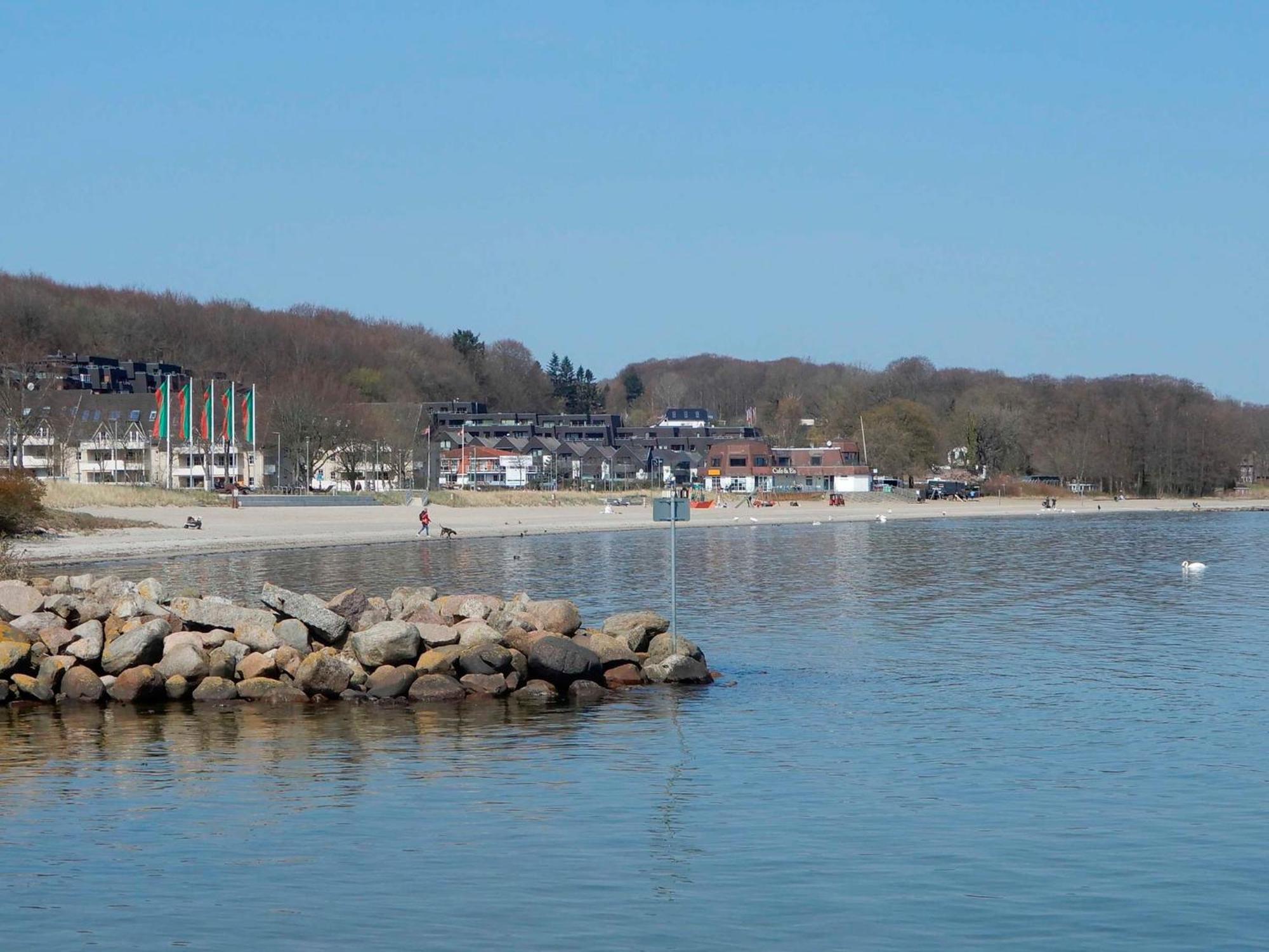 Appartement Foerdeblick Am Strand Von Wassersleben App 631 하리슬리 외부 사진